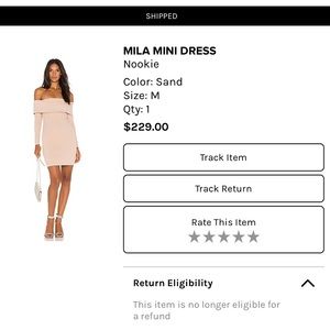 NILLA Mini Dress By Nookie